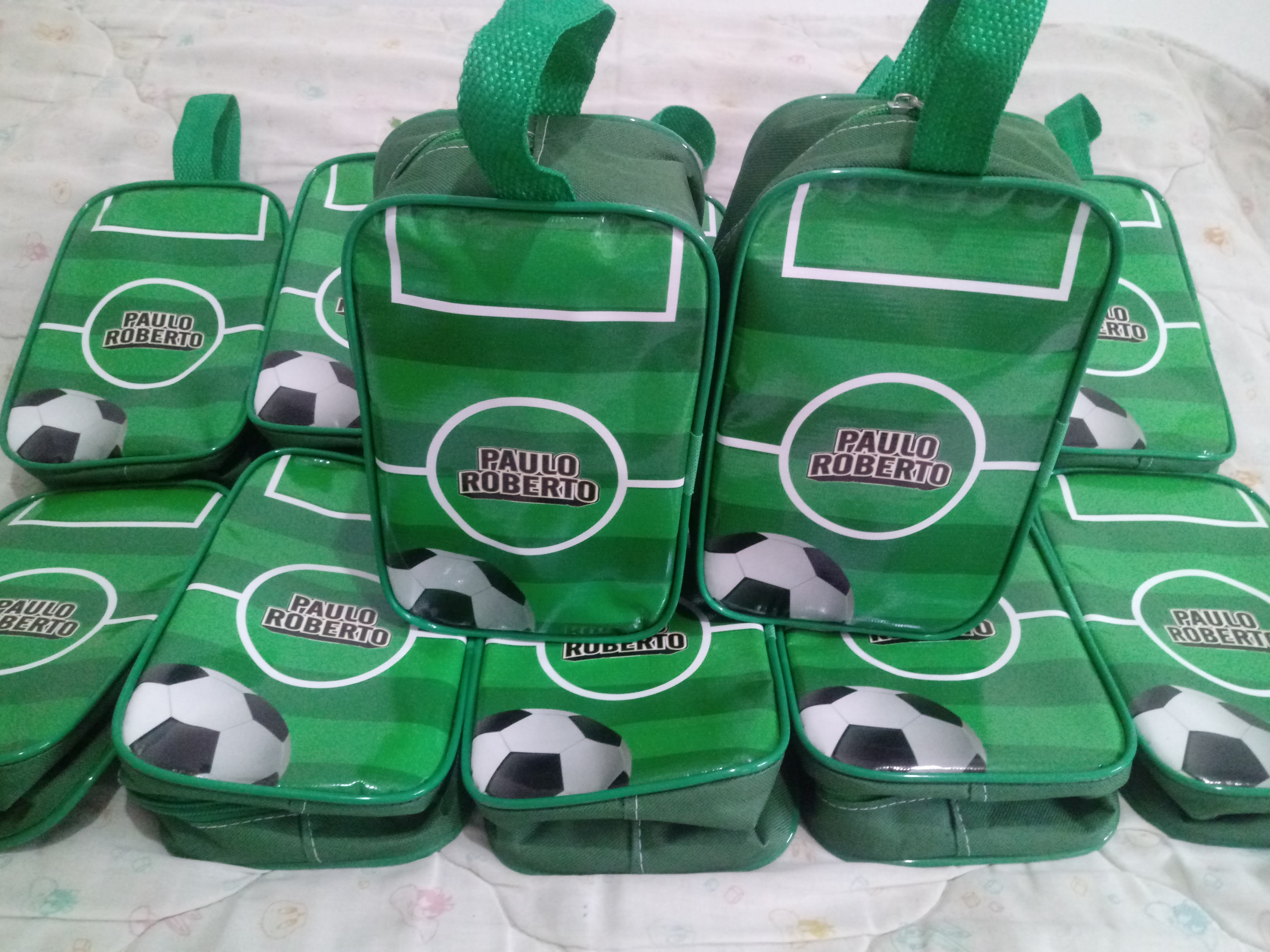 PORTA CHUTEIRA PERSONALIZADA PARA FESTA INFANTIL